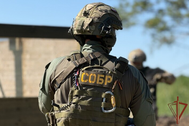 В Красноярском крае при силовой поддержке СОБР Росгвардии задержан подозреваемый в нападении  на сотрудников ОВД