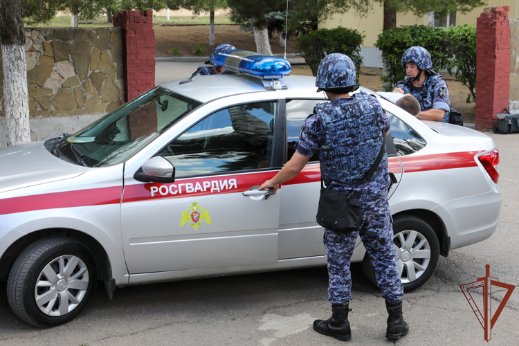 Лучшую группу задержания определили в Южном округе Росгвардии