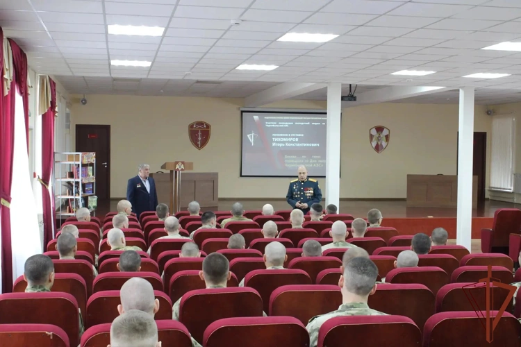 В Приволжье ветеран Росгвардии рассказал военнослужащим о катастрофе на Чернобыльской АЭС