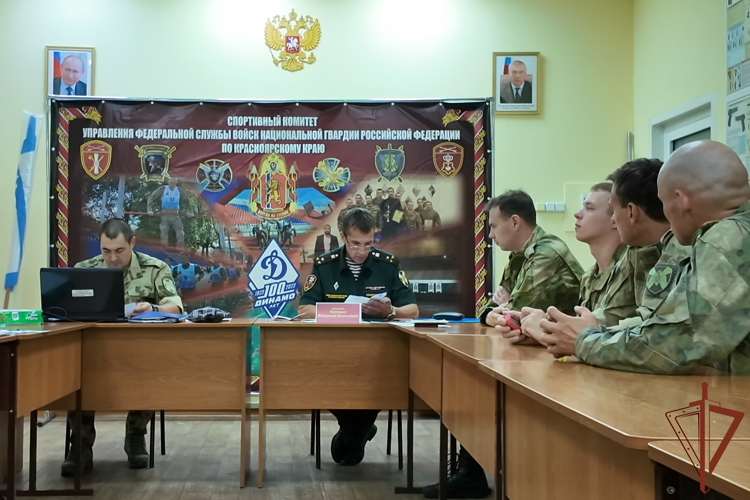 В Красноярском крае завершился чемпионат Сибирского округа Росгвардии по летнему офицерскому троеборью