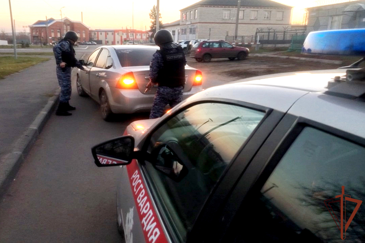 В Зауралье экипаж вневедомственной охраны Росгвардии помог задержать угонщика автомобиля