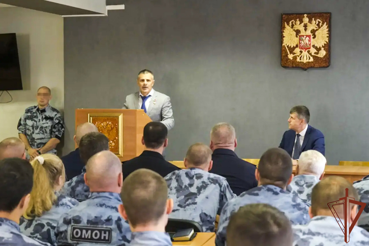 Награды правительства Калининградской области вручили росгвардейцам