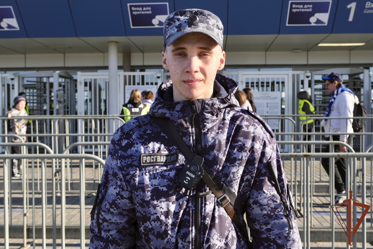 В Калининграде росгвардейцы обеспечили безопасность футбольных болельщиков матча РПЛ