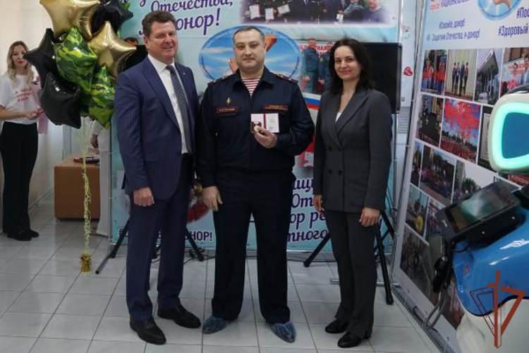 В Оренбурге росгвардейцы присоединились к донорской акции «От сердца к сердцу»