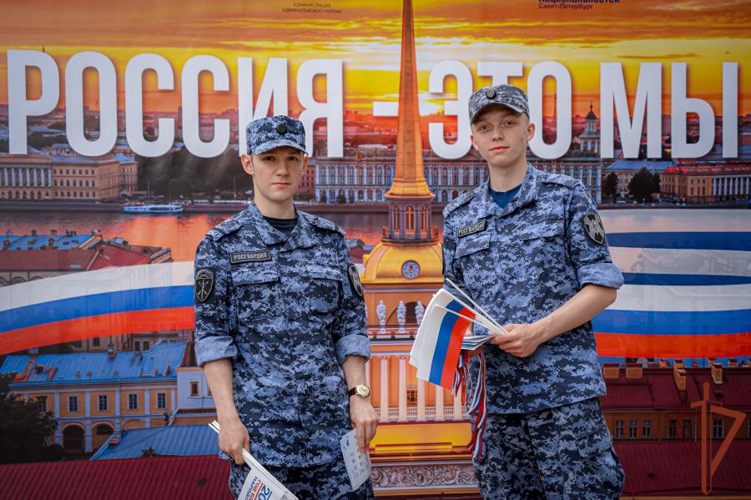 В Северо-Западном округе Росгвардии прошли мероприятия, посвященные Дню России