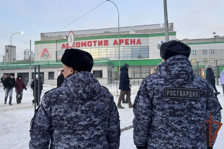 Сотрудники Росгвардии в Новосибирске обеспечили безопасность матча чемпионата России по волейболу