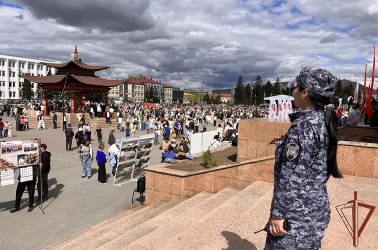 В регионах Сибири Росгвардия обеспечила безопасность празднования Дня Победы