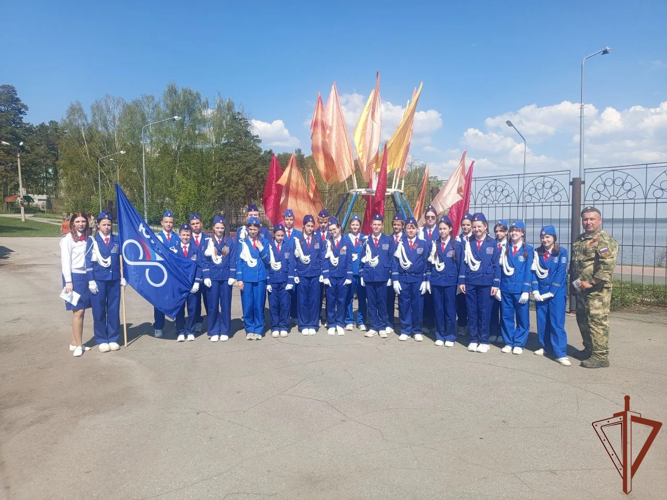 На Урале росгвардейцы поддержали патриотические акции, посвящённые Дню Великой Победы
