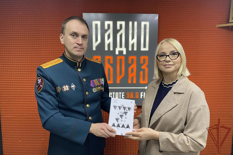 Офицер пресс-службы Приволжского округа Росгвардии стал гостем радио «Образ»