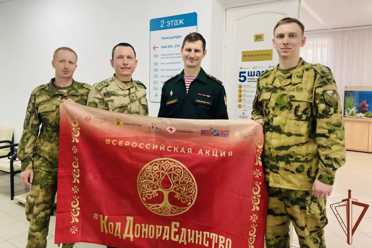 В Нижнем Новгороде военнослужащие Росгвардии присоединились к ведомственной донорской акции от «Сердца к сердцу»