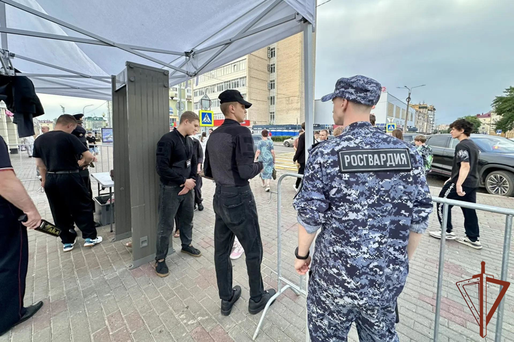 В Саранске росгвардейцы обеспечили безопасность Всероссийского конкурса «Лучший по профессии»