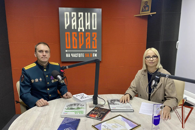 Офицер пресс-службы Приволжского округа Росгвардии стал гостем радио «Образ»