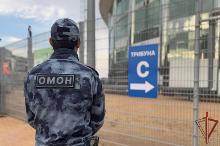 В Дагестане росгвардейцы обеспечили безопасность футбольного матча РПЛ