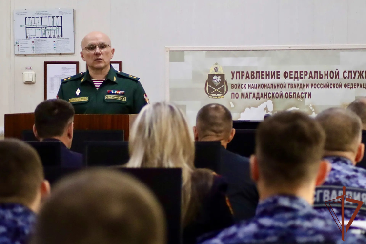 Губернатору Колымы представлен новый начальник Управления Росгвардии по Магаданской области