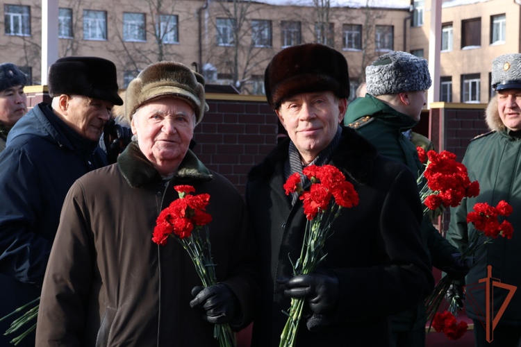 В Центральном округе Росгвардии состоялись мероприятия, посвященные Дню защитника Отечества