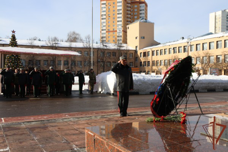 В Центральном округе Росгвардии состоялись мероприятия, посвященные Дню защитника Отечества