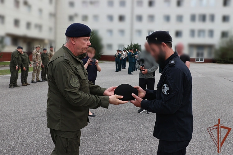 Испытания на право ношения геральдического знака ОМОН прошли на Северном Кавказе