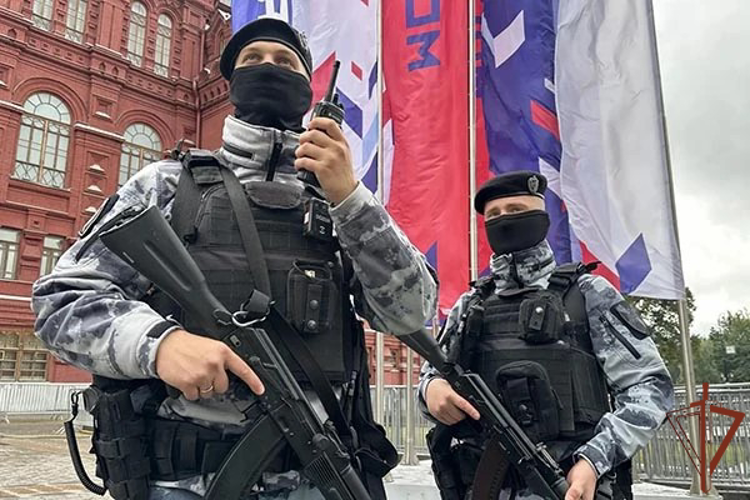 Росгвардия обеспечила безопасность на праздновании Дня города в Москве