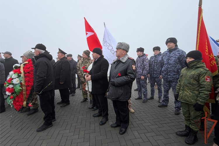 В Кабардино-Балкарии представители Росгвардии приняли участие в патриотической акции
