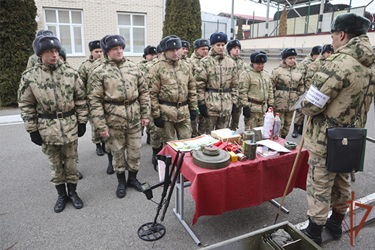 В Северо-Кавказском ордена Жукова округе Росгвардии проходит зимний период подготовки