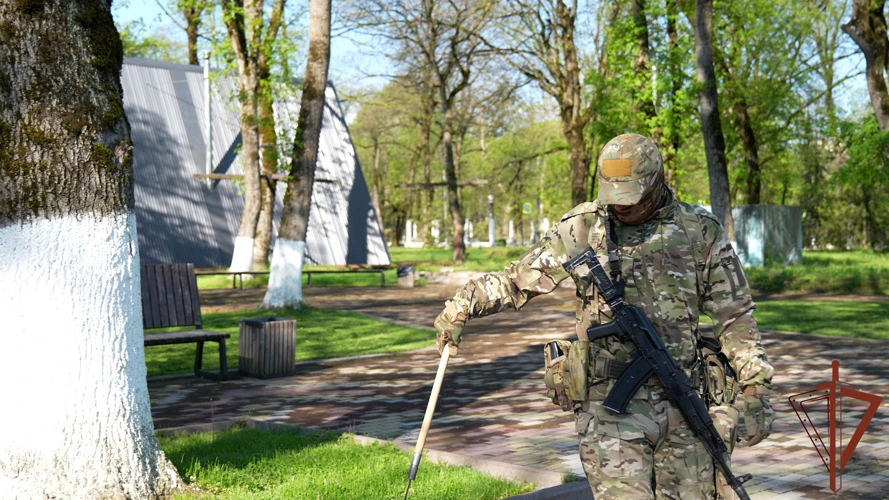 При участии Росгвардии на Северном Кавказе обеспечен правопорядок на День Победы
