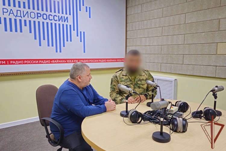 В эфире регионального радио представитель ОГВ(с) рассказал о службе в Росгвардии