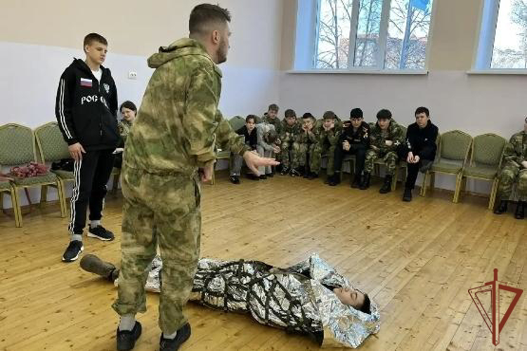 Ульяновские воспитанники «Гвардейской смены» отработали действия по оказанию первой помощи