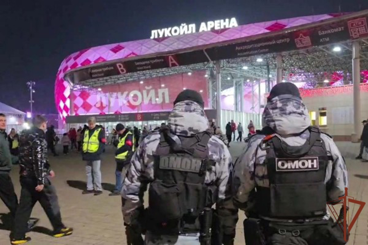 Росгвардия обеспечила безопасность спортивных мероприятий в Москве