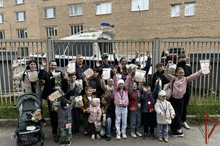 В Северо-Западном округе Росгвардии прошли мероприятия в честь Международного дня защиты детей