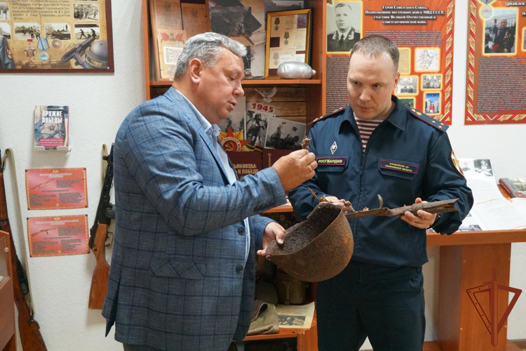 Музей Управления Росгвардии по Ульяновской области пополнился экспонатами времен Великой Отечественной войны