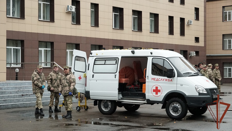 В Центральном округе Росгвардии прошли пожарно-тактические учения