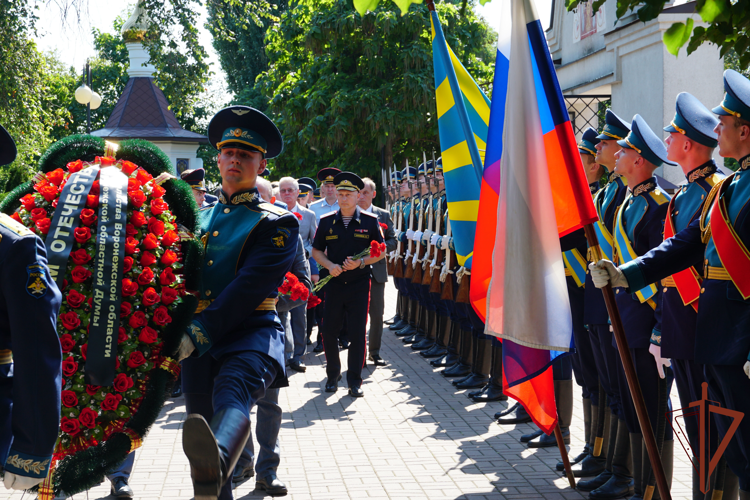 Воронежские росгвардейцы почтили память воинов, погибших в Первой мировой войне