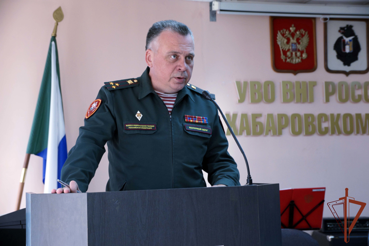 На Дальнем Востоке отметили годовщину со дня образования  вневедомственной охраны Росгвардии