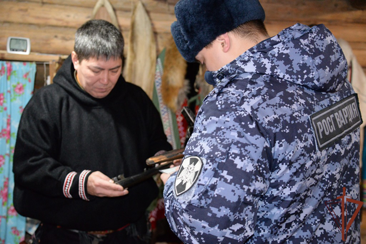 В Югре Росгвардия проводит профилактические мероприятия с коренными малочисленными народами Севера