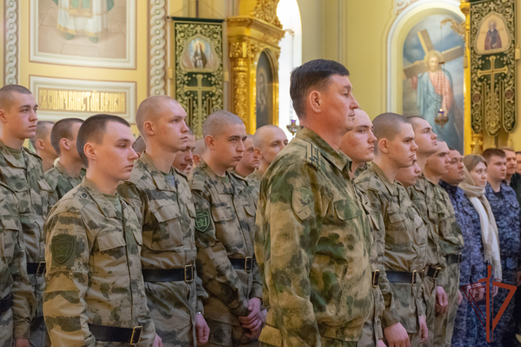 Всероссийская духовная акция для росгвардейцев началась в Ростове-на-Дону (видео)