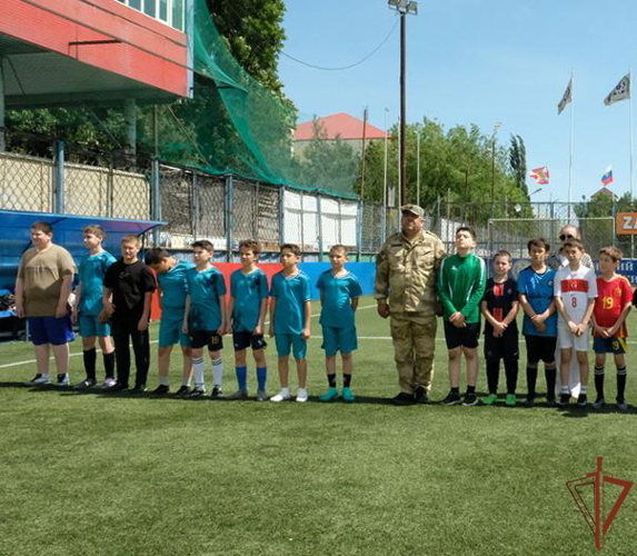 Чемпионат по футболу среди учащихся профильных классов Росгвардии прошел в Дагестане