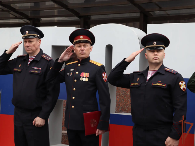 В Москве прошла торжественная церемония принятия клятвы курсанта подшефного колледжа (видео)