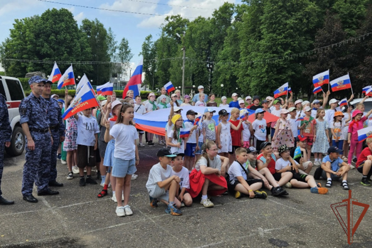 В Центральном округе Росгвардии прошли мероприятия, посвященные Дню России