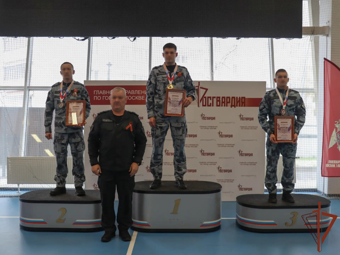 В столичном главке Росгвардии завершился чемпионат по служебному биатлону (видео)