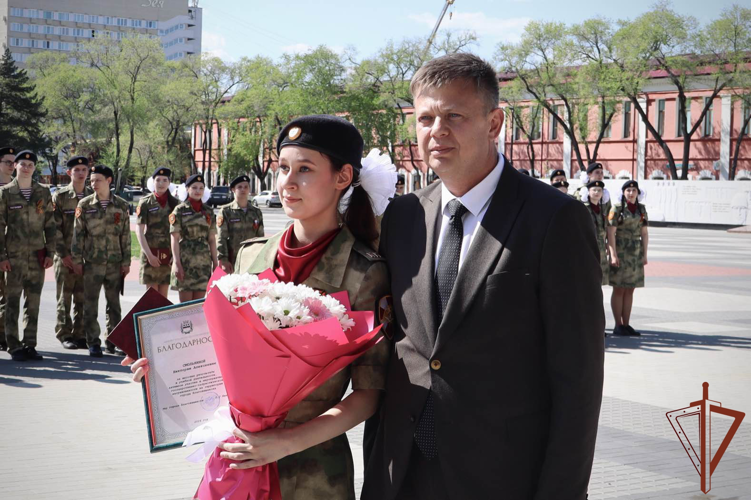 Амурской области состоялся выпускной для кадет профильных классов Росгвардии
