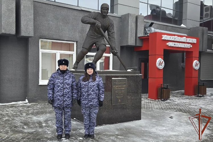 Росгвардейцы в Кузбассе обеспечили безопасность всероссийских хоккейных матчей