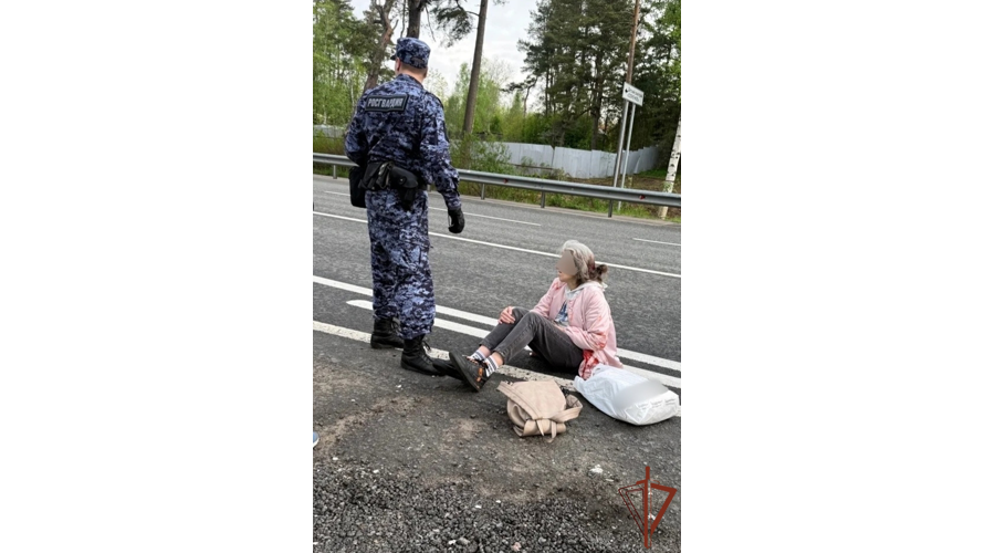 Росгвардейцы оказали доврачебную помощь петербурженке, пострадавшей в результате ДТП