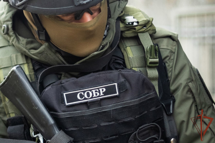 При содействии СОБР Росгвардии в Красноярском крае задержан подозреваемый в коммерческом подкупе (видео)