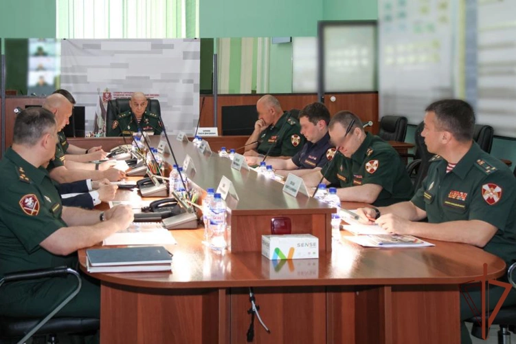 В Санкт-Петербурге состоялось заседание Военного совета Северо-Западного округа Росгвардии