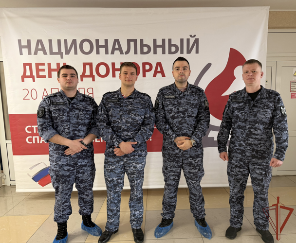 В регионах Центральной России росгвардейцы поддержали ведомственную донорскую акцию «От сердца к сердцу» (видео)