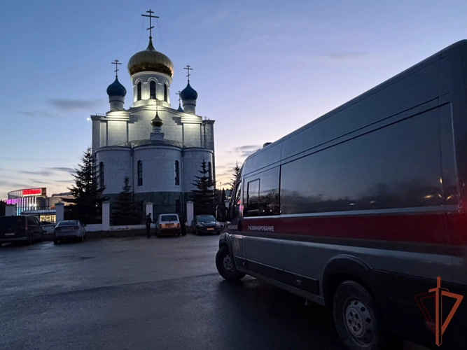 В Центральной России росгвардейцы обеспечили безопасность празднования православного праздника Пасхи