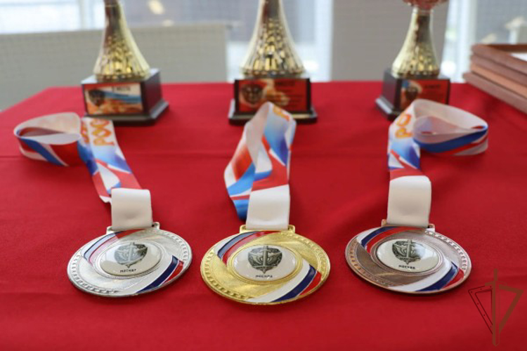 В столичном главке Росгвардии завершился чемпионат по служебному биатлону (видео)