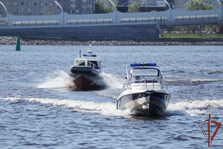 В Санкт-Петербурге спрыгнувшего в Неву мужчину спасли росгвардейцы