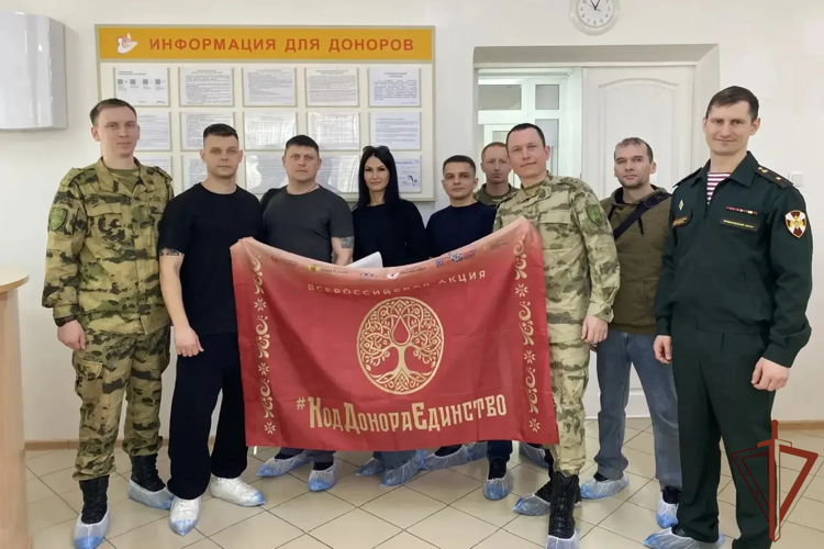 В Нижнем Новгороде военнослужащие Росгвардии присоединились к ведомственной донорской акции от «Сердца к сердцу»