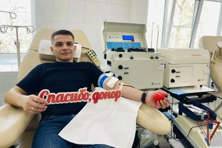 В Нижнем Новгороде военнослужащие Росгвардии присоединились к ведомственной донорской акции от «Сердца к сердцу»